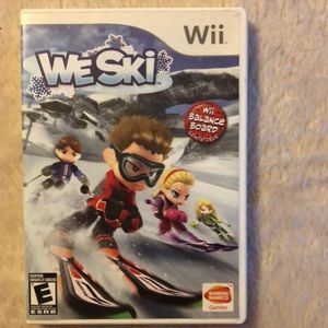 Wii We Ski game